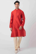 MLS PRINTED KURTA PAJAMA