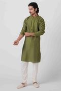 MLS ART SILK KURTA PAJAMA