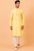 MLS YELLOW TWINNING KURTA PAJAMA