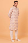 MLS PRINTED KURTA PAJAMA
