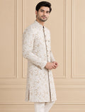 Silk Blend Printed Indo Western 2Pc Bahaar