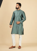 MLS JACQUARD KURTA PAJAMA 2PCS