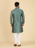 MLS JACQUARD KURTA PAJAMA 2PCS