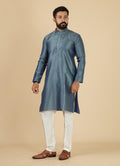 MLS JACQUARD KURTA PAJAMA 2PCS
