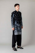 MLS EMBROIDERED KURTA PAJAMA