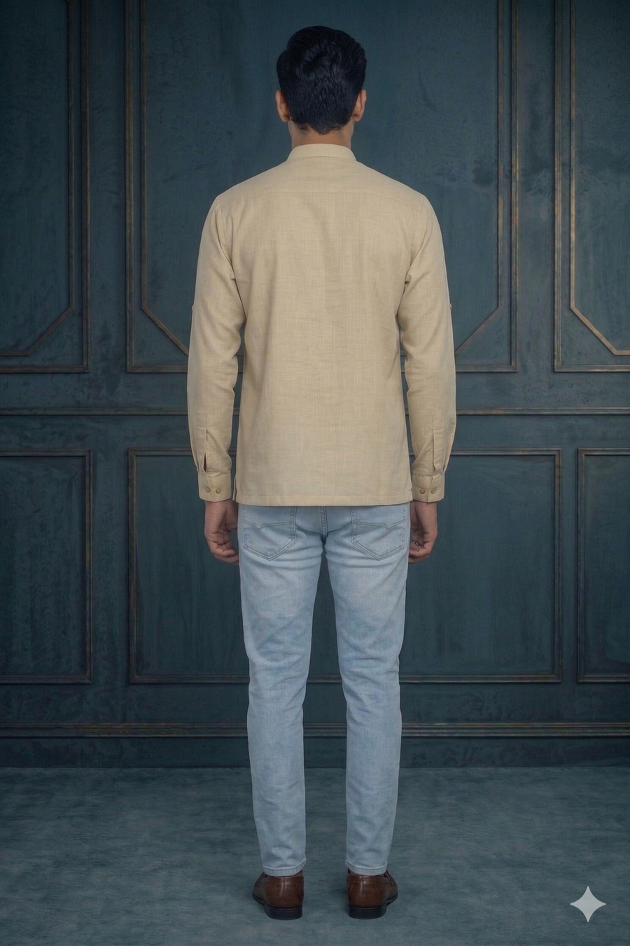MLS SHORT KURTA FULL SLEEVES