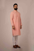 Georgette Chikan Kurta Pyajama