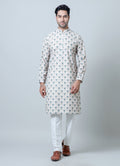 MLS PRINTED KURTA PAJAMA
