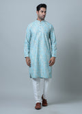 MLS PRINTED KURTA PAJAMA
