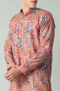 MLS PRINTED KURTA PAJAMA