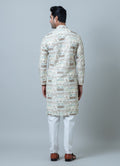 MLS PRINTED KURTA PAJAMA