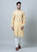 MLS EMBROIDERED KURTA PAJAMA