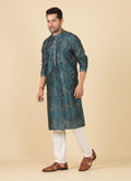 MLS PRINTED KURTA PAJAMA