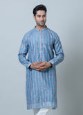 MLS PRINTED KURTA PAJAMA