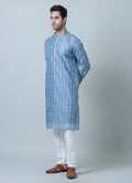 MLS PRINTED KURTA PAJAMA