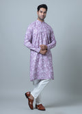 MLS PRINTED KURTA PAJAMA