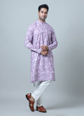 MLS PRINTED KURTA PAJAMA