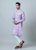 MLS PRINTED KURTA PAJAMA