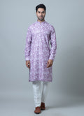 MLS PRINTED KURTA PAJAMA