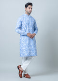 MLS PRINTED KURTA PAJAMA