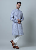 MLS PRINTED KURTA PAJAMA