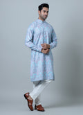 MLS PRINTED KURTA PAJAMA