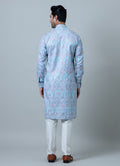 MLS PRINTED KURTA PAJAMA