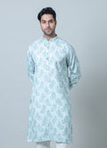 MLS PRINTED KURTA PAJAMA