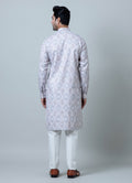 MLS PRINTED KURTA PAJAMA