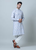 MLS PRINTED KURTA PAJAMA