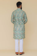MLS PRINTED KURTA PAJAMA