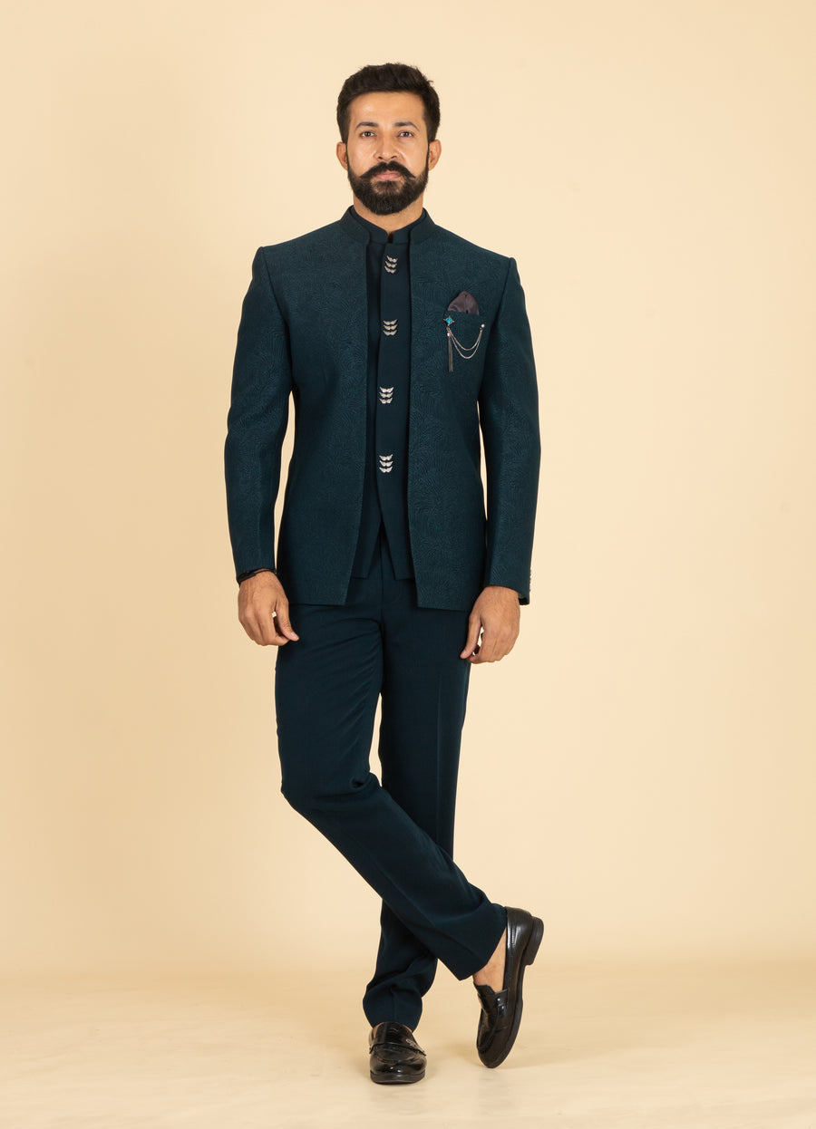 MLS JODHPURI SUIT 3PCS