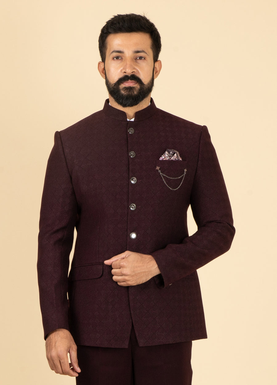 MLS PRINTED JODHPURI SUIT