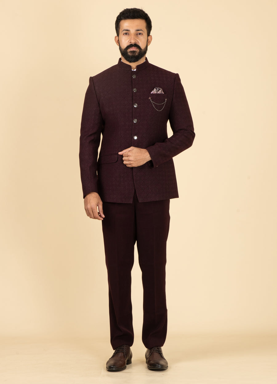 MLS PRINTED JODHPURI SUIT