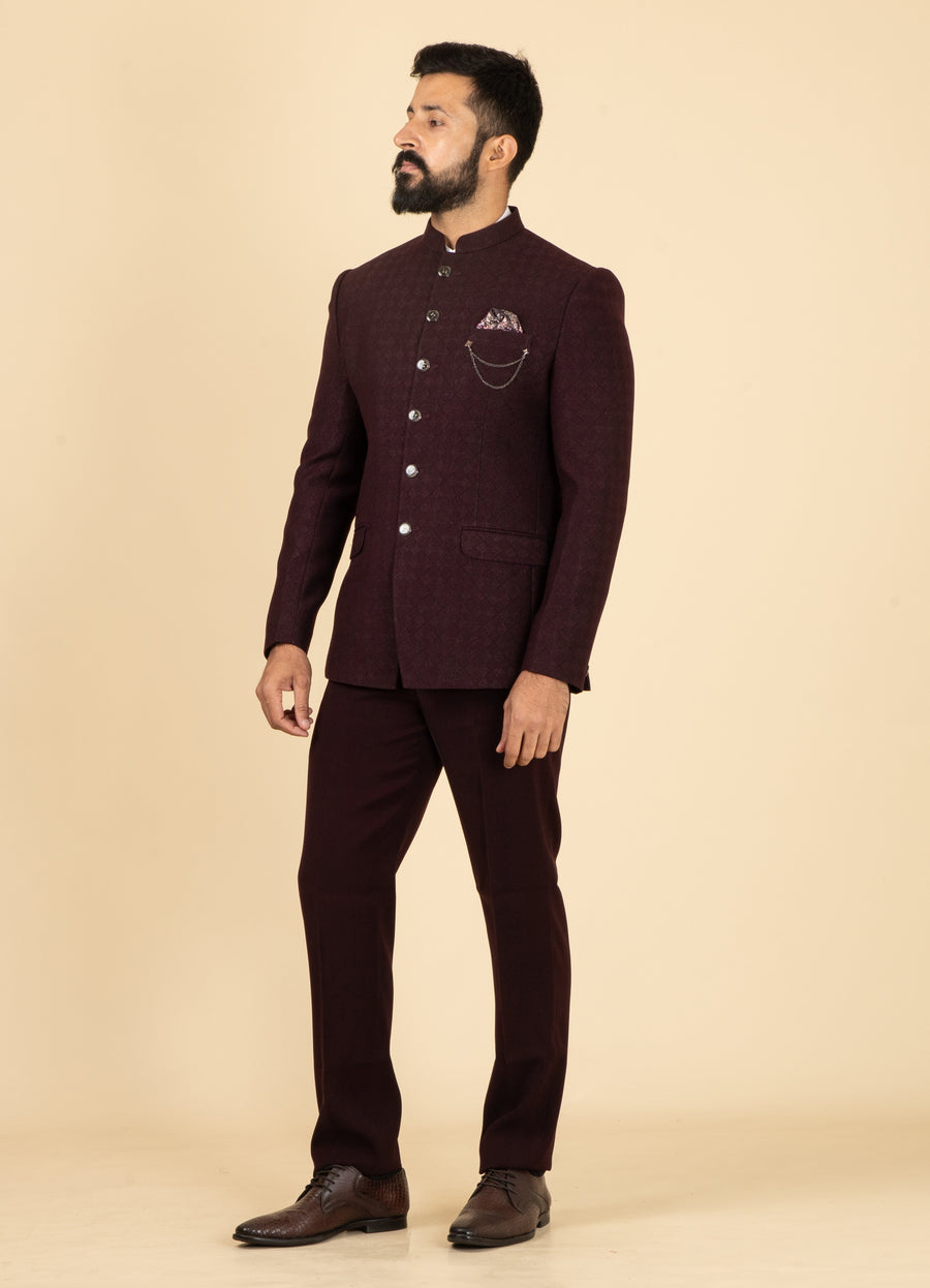 MLS PRINTED JODHPURI SUIT