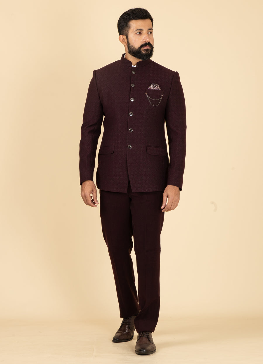 MLS PRINTED JODHPURI SUIT