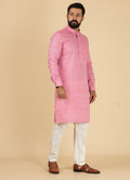 MLS COTTON KURTA PAJAMA 2PCS