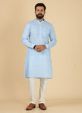 MLS COTTON KURTA PAJAMA 2PCS