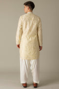 MLS EMBROIDERED KURTA PAJAMA