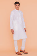 MLS EMBROIDERED KURTA PAJAMA