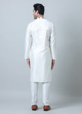 MLS EMBROIDERED KURTA PAJAMA