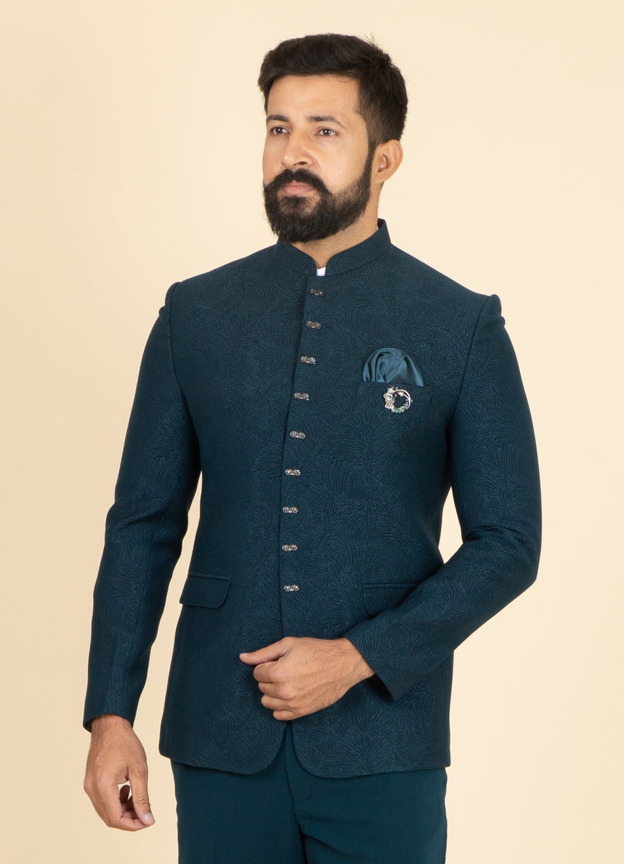 MLS PRINTED JODHPURI SUIT 2PCS