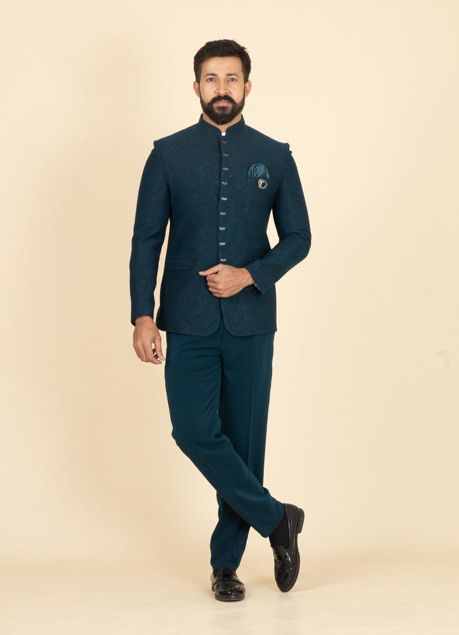 MLS PRINTED JODHPURI SUIT 2PCS