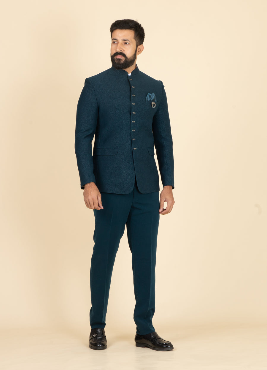 MLS PRINTED JODHPURI SUIT 2PCS