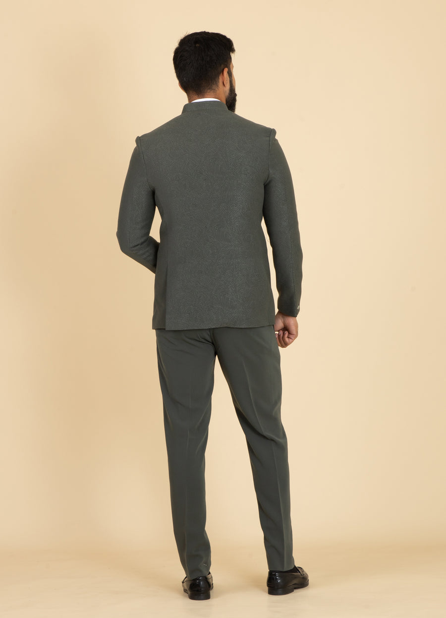 MLS PRINTED JODHPURI SUIT 2PCS