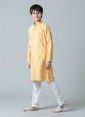 MLS KIDS PRINTED KURTA PAJAMA