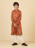 MLS KIDS PRINTED KURTA PAJAMA