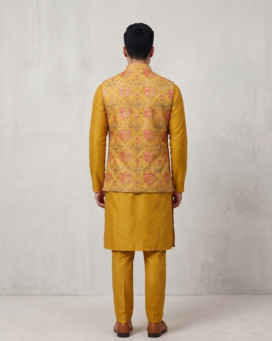 MLS KURTA JAWAHAR SET 3pcs