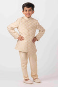 MLS FAWN GOLD INDO WESTERN 2PCS