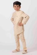 MLS FAWN GOLD INDO WESTERN 2PCS
